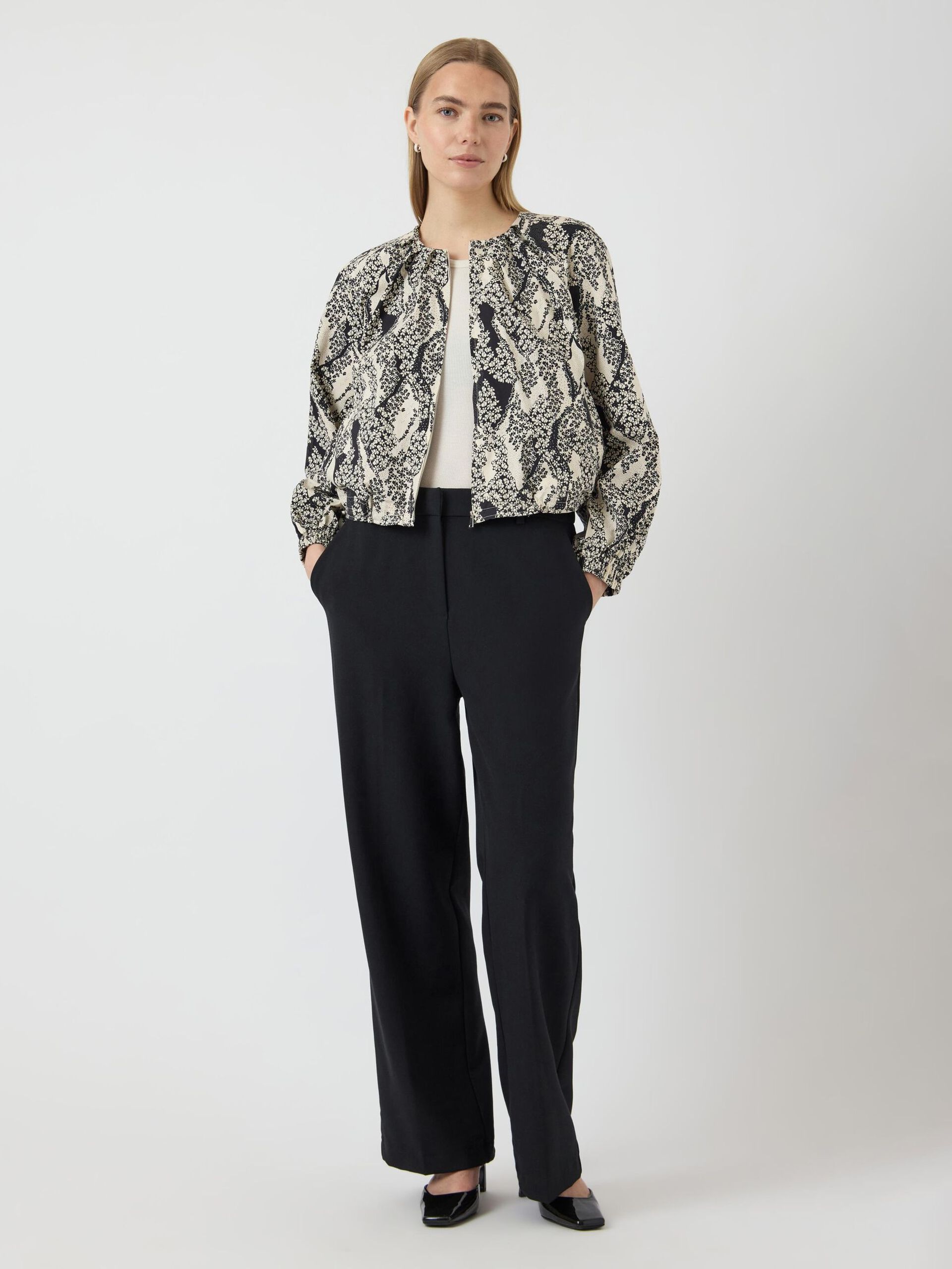 Carousel image - YASMERA VESTE BOMBER, Black | 5