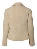 Product image thumbnail - YASTHELA RUSKINDSL&AElig;DER JAKKE, Pale Khaki | 7