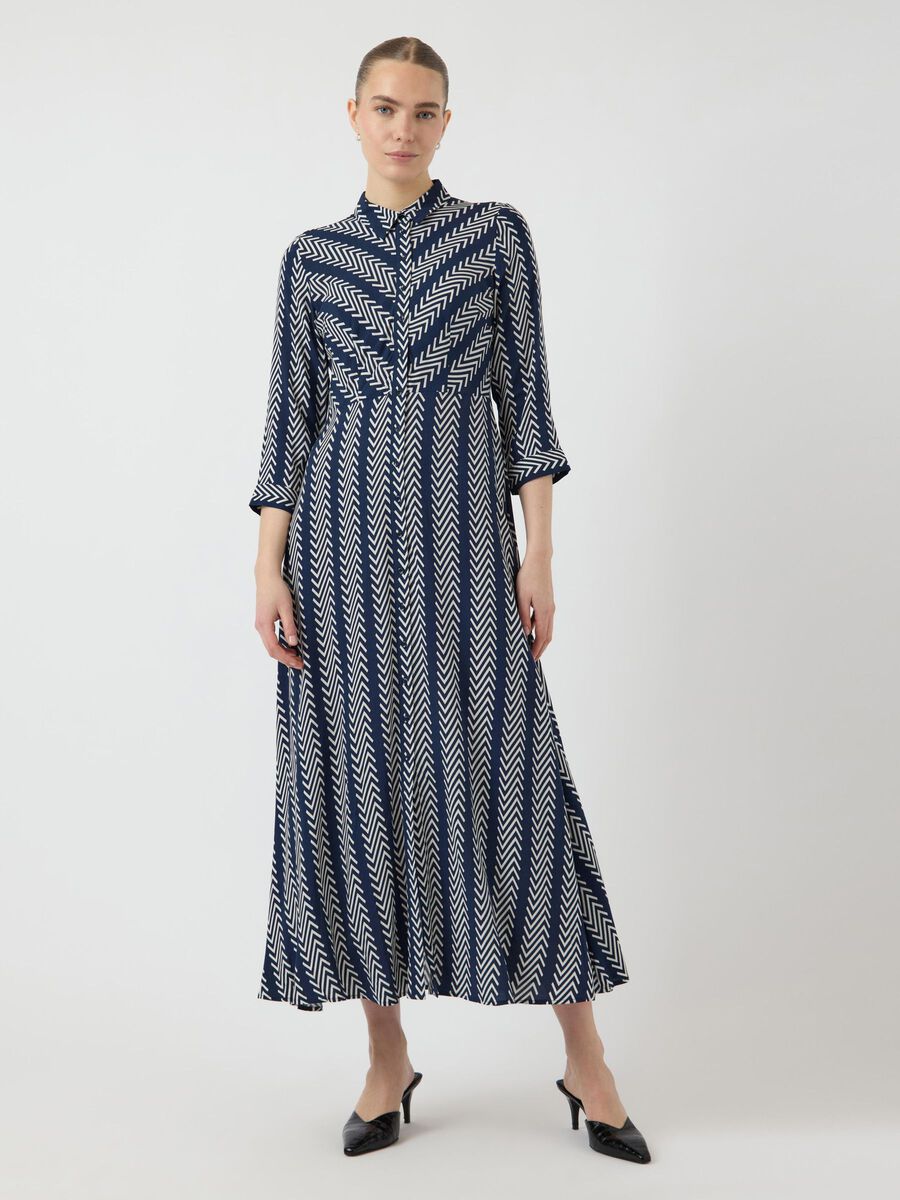 YAS YASSAVANNA DRESS, Navy Blazer, highres - 26022663_NavyBlazer_1158542_003.jpg