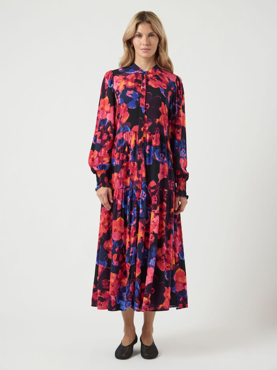 Carousel image - YASASINA ROBE LONGUE, Navy Blazer | 1
