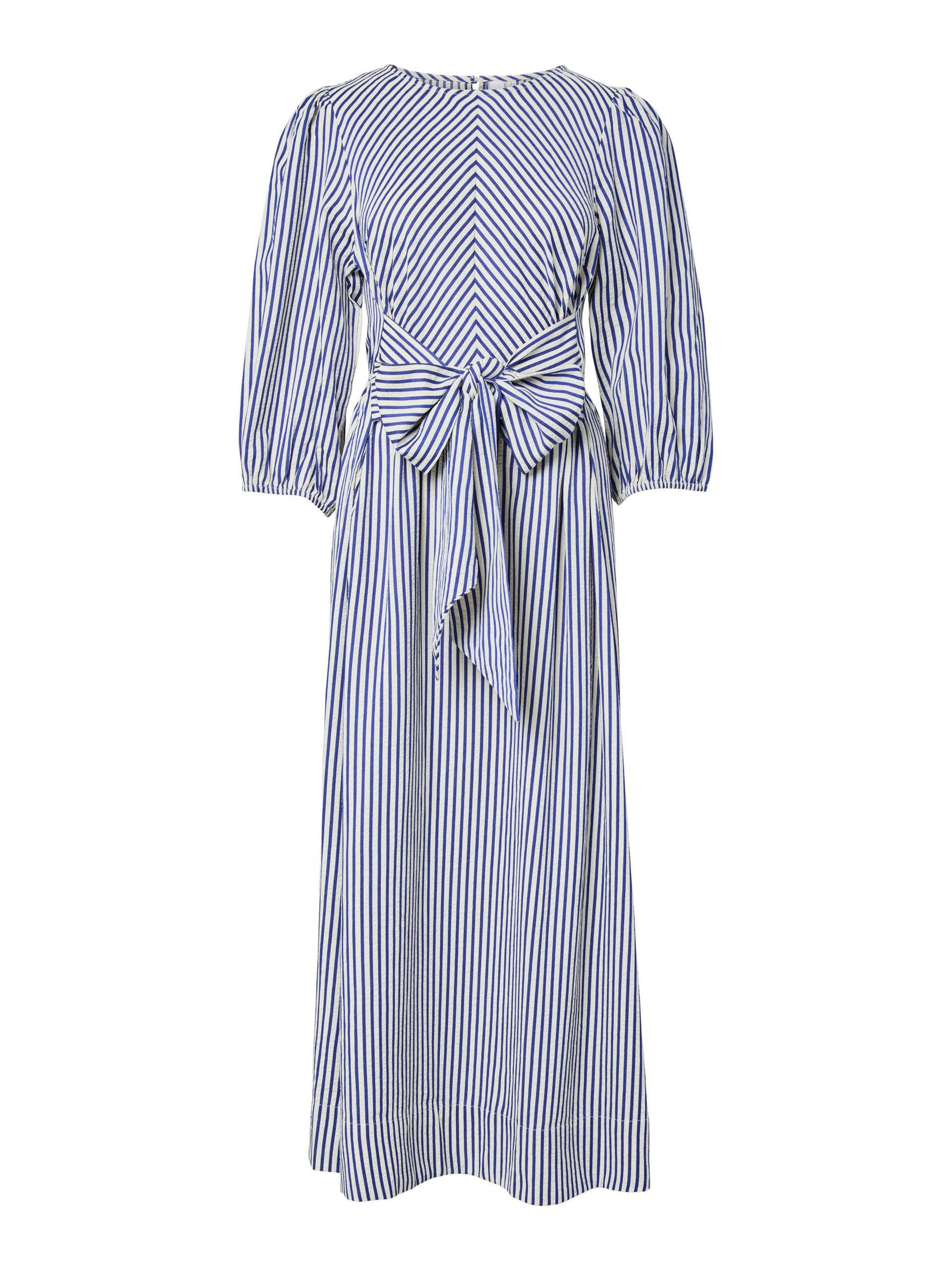 Carousel image - YASYLVI 3/4 VESTITO MIDI, Dazzling Blue | 5