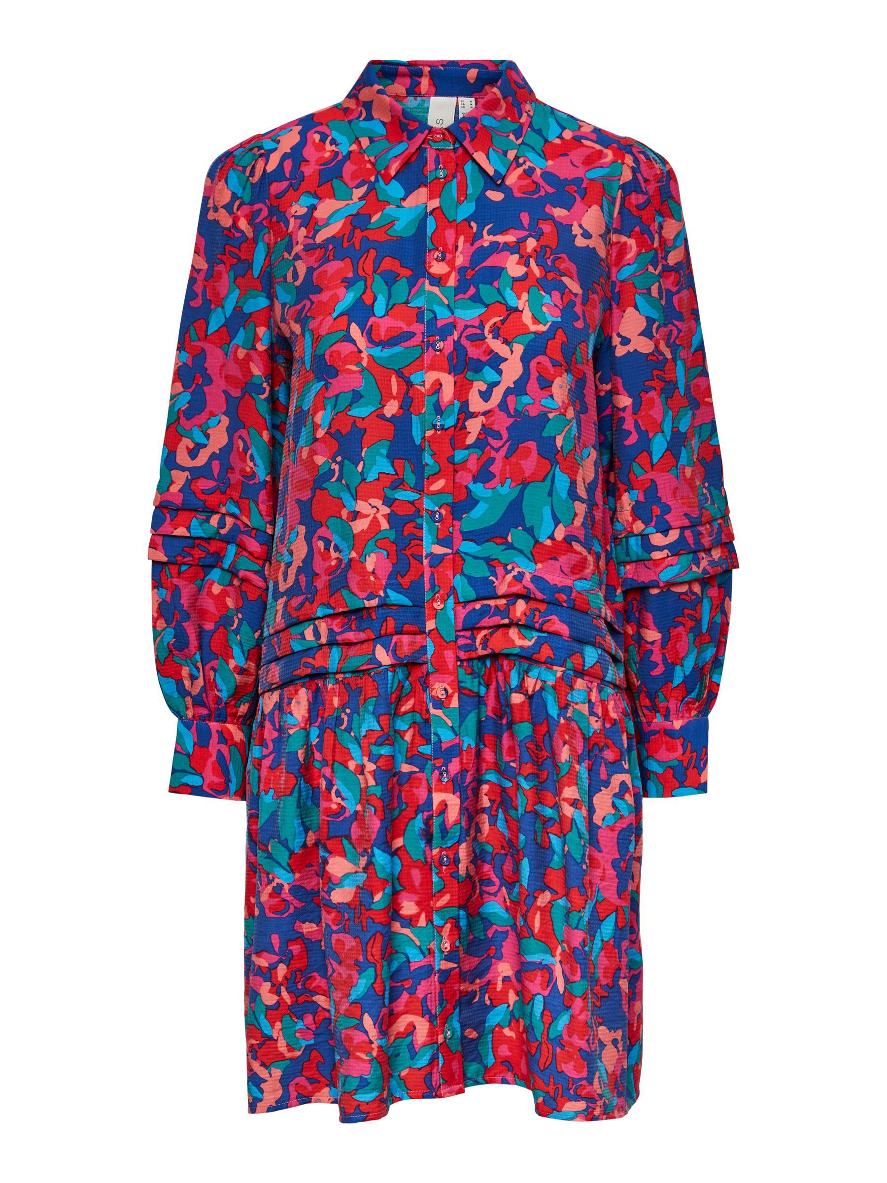 YASLIPPA SHIRT DRESS Blue Y.A.S Switzerland