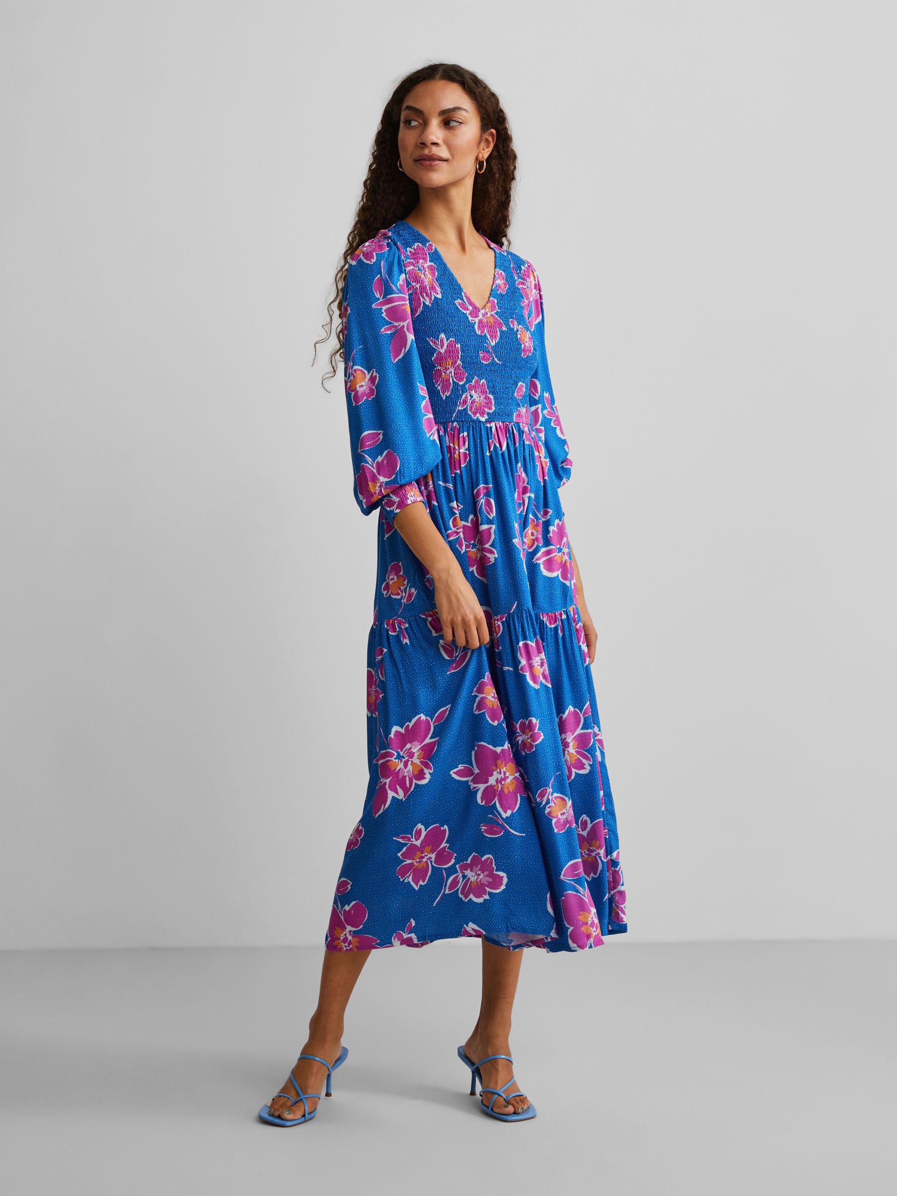 emerald wrap maxi dress