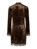 Product image thumbnail 6 YASVELLIA LS SHORT LACE  DRESS, Coffee Bean