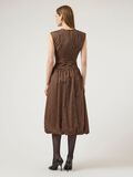 Product image thumbnail - YASKRISSI BUBBLE HEM MIDI DRESS, Pinecone | 2