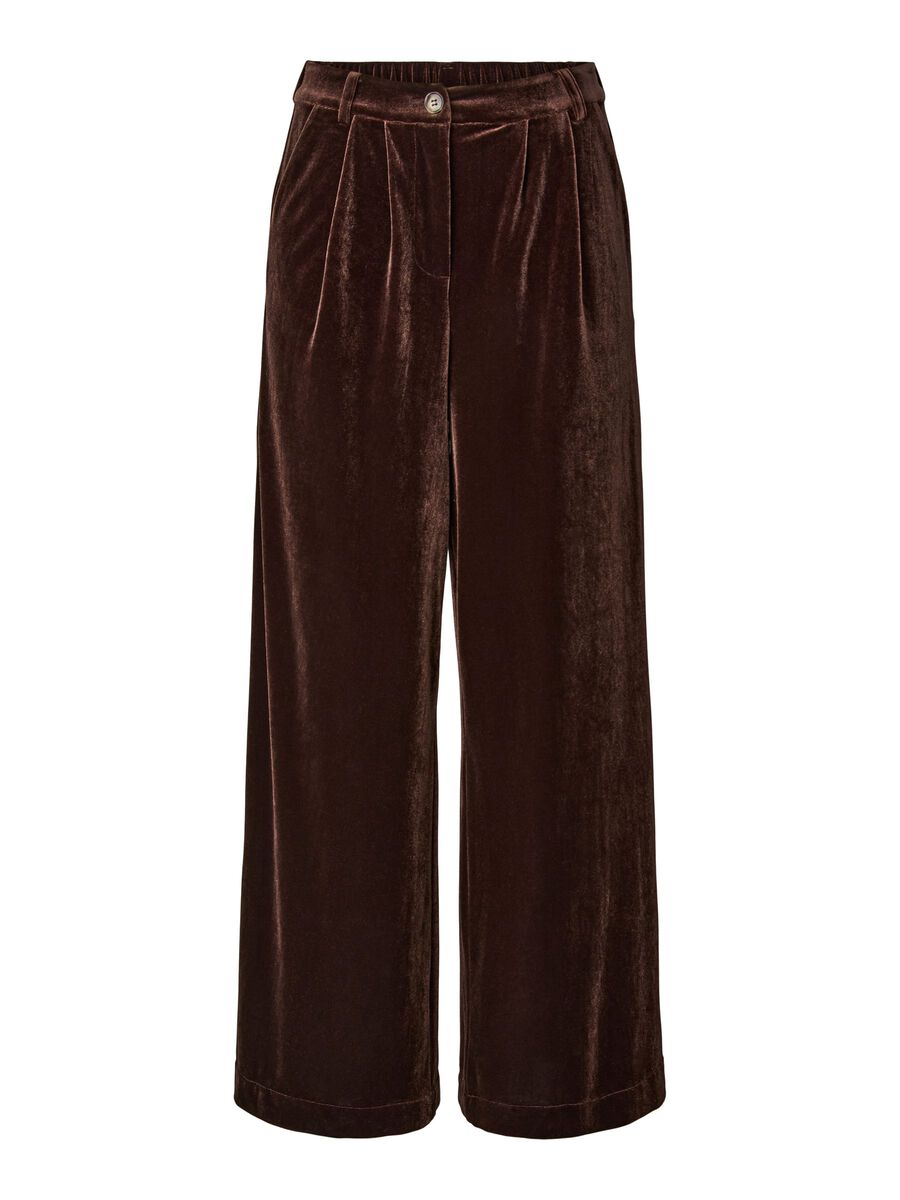 Yastera hw broek, colour: carafe, bruine, voorkant