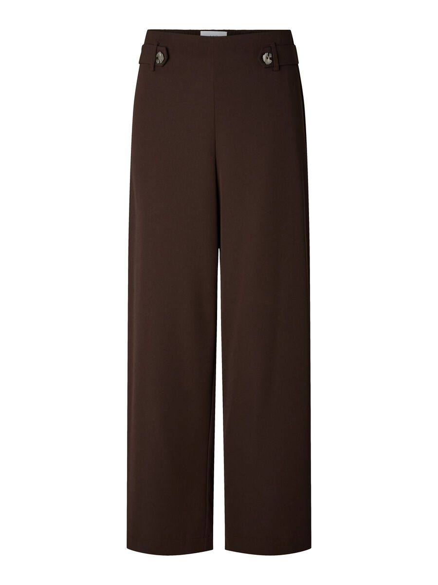Carousel image - YASRANIA HW STRAIGHT  TROUSERS, Coffee Bean | 5
