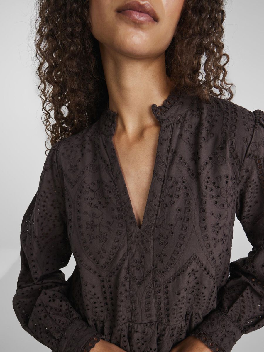 Carousel image - YASHOLI DRESS, Seal Brown | 3