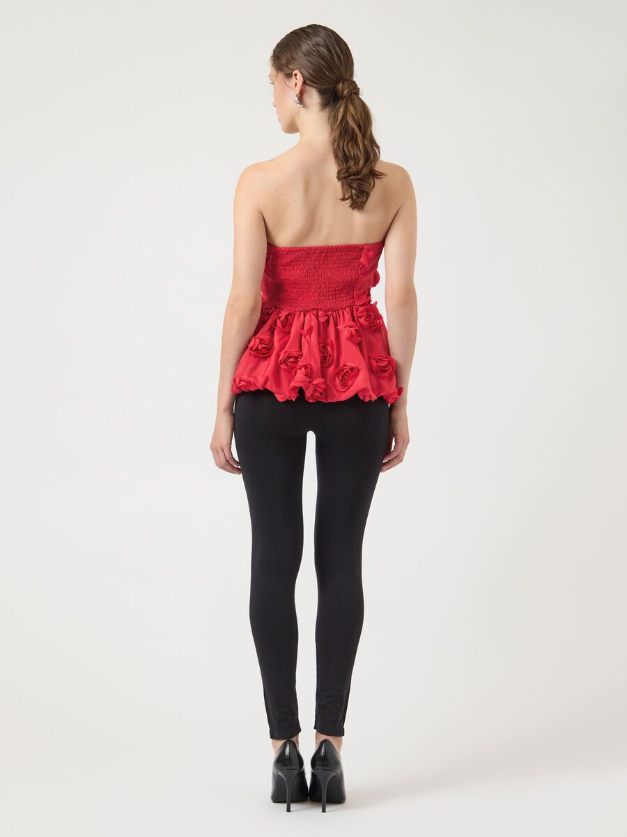 Product carousel image - YASSTILA - BUSTIER TUBE TOP, Jester Red | 2