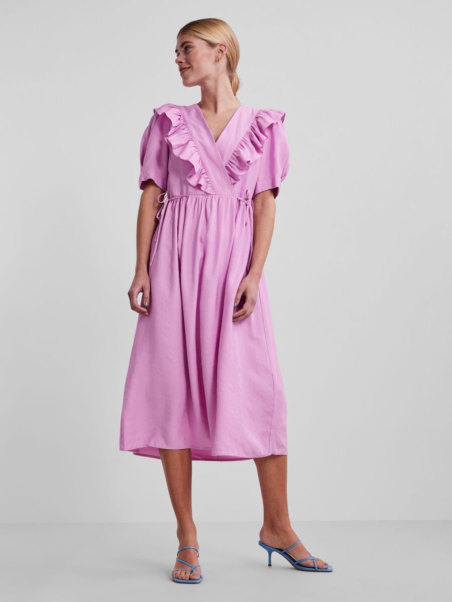 Y.A.S YASORIMA MIDI DRESS, Orchid, highres - 26026352_Orchid_003.jpg
