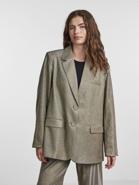 Y.A.S YASSTYLES BLAZER, Gold Colour, highres - 26031511_GoldColour_1058634_003.jpg