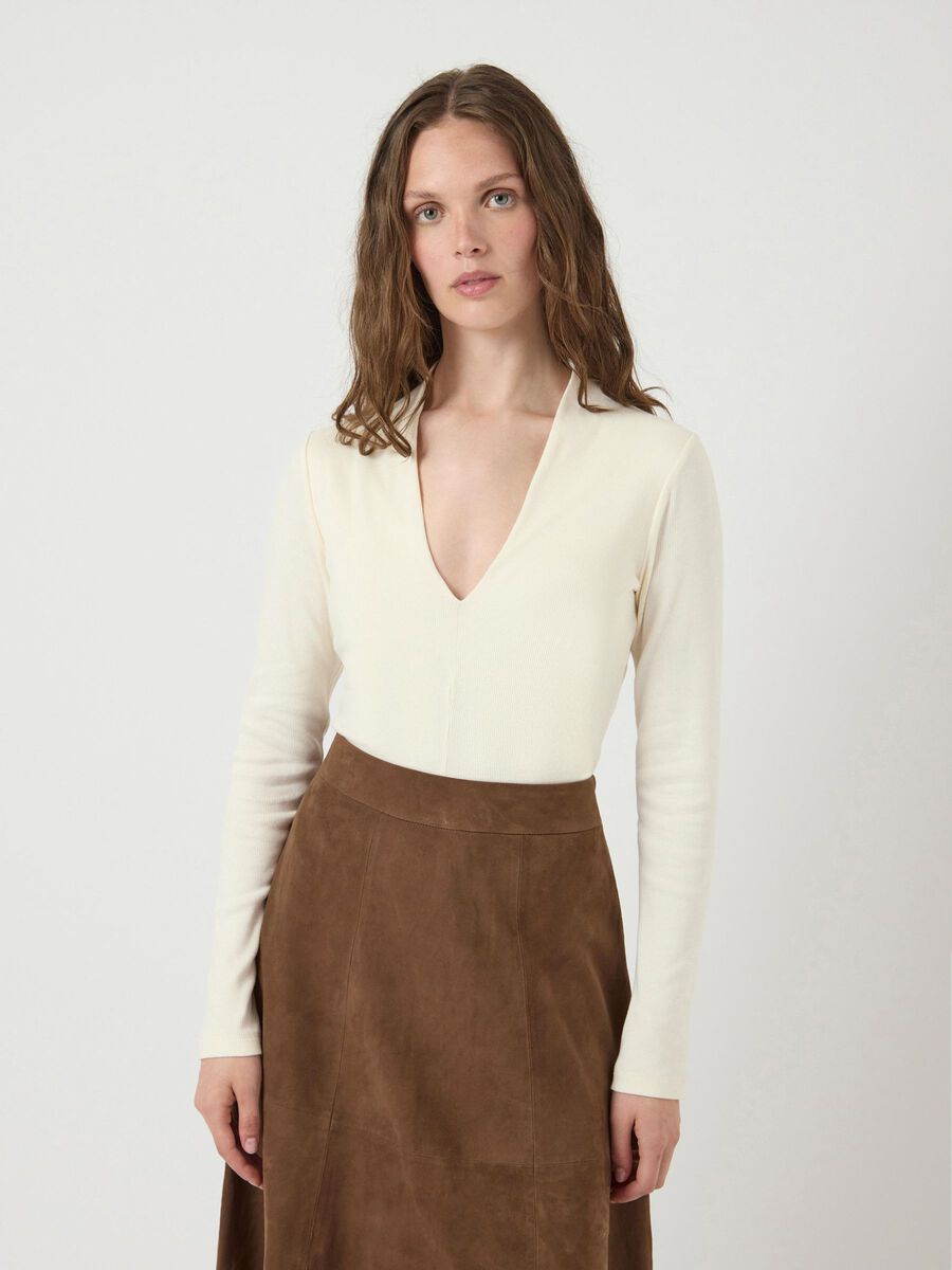 YAS YASCLAIR BODYSUIT, Pristine, highres - 26040001_Pristine_003.jpg