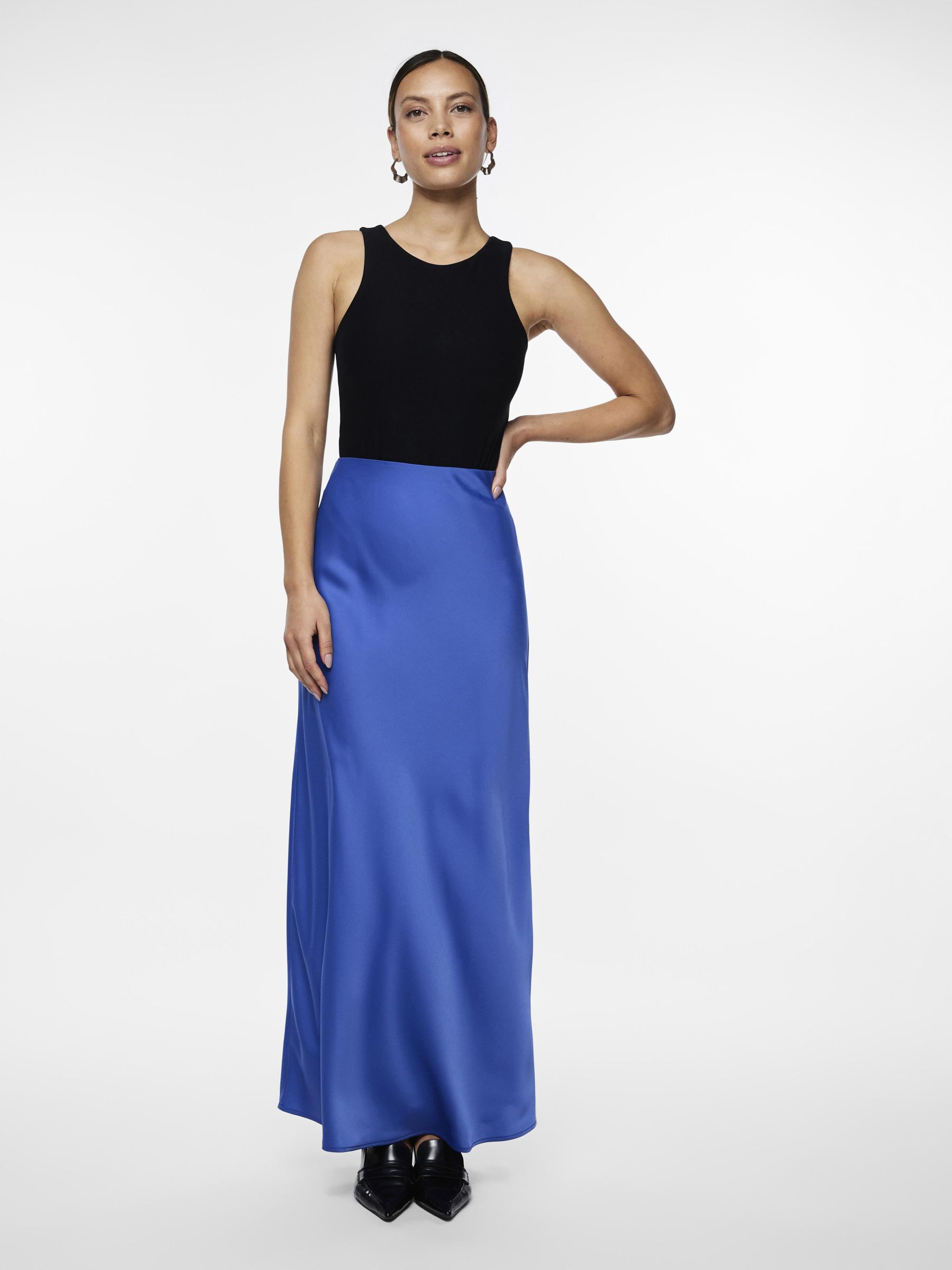 Royal blue sale maxi skirt