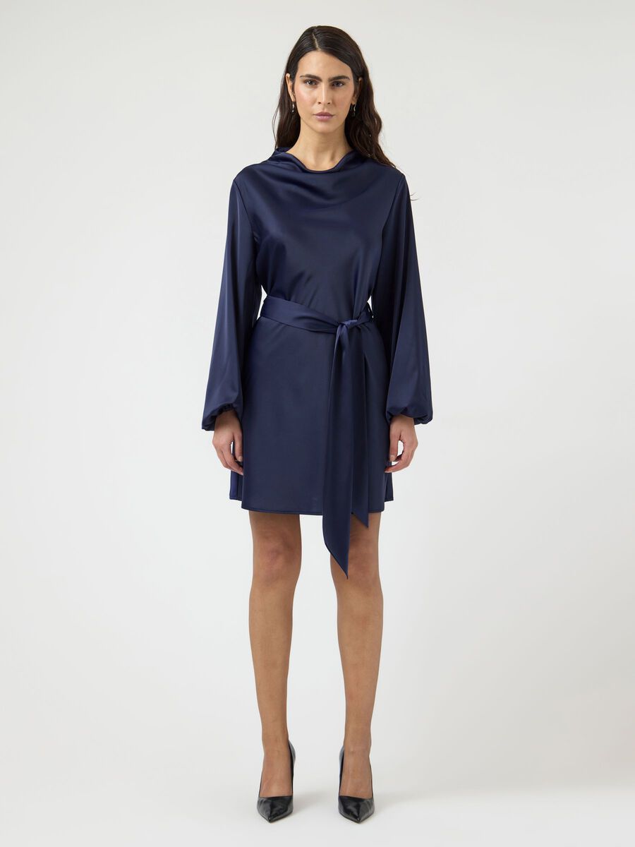 Product carousel image - YASTHEA  MINI DRESS, Evening Blue | 1