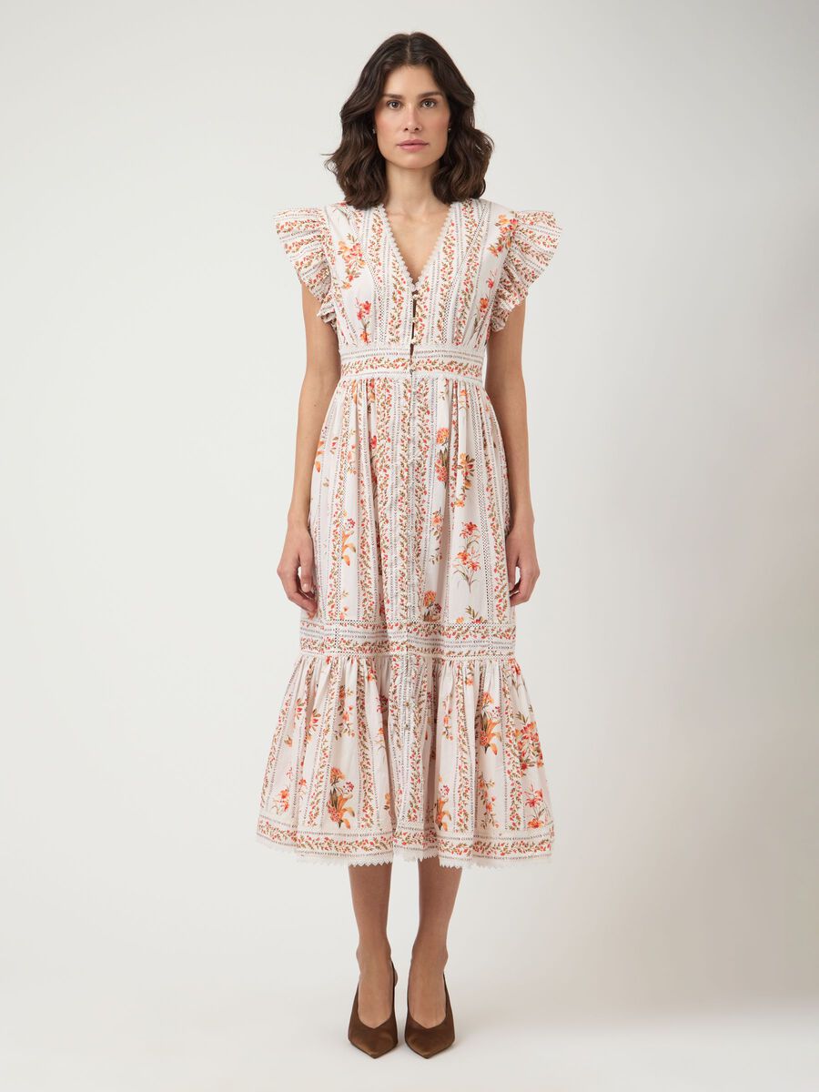 Product carousel image - YASFLORATINA ROBE MI-LONGUE, Pristine | 1