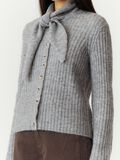 Product image thumbnail 3 YASDOLLY LS KNIT  CARDIGAN, Light Grey Melange