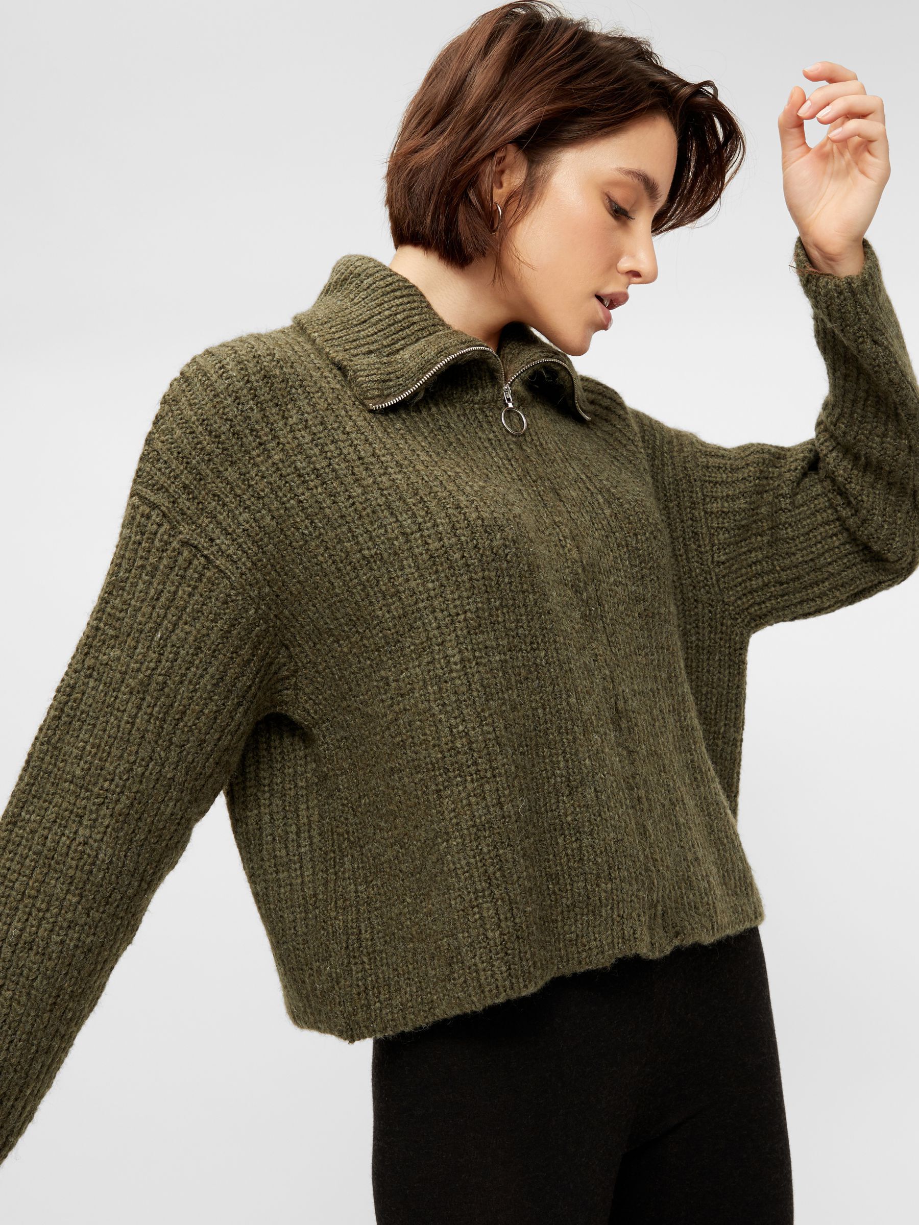 yas knitted cardigan