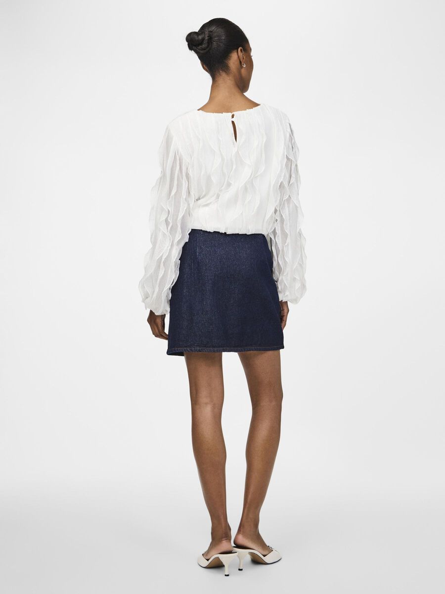 YAS YASLISANA WRAP SKIRT, Dark Blue Denim, highres - 26035938_DarkBlueDenim_004.jpg