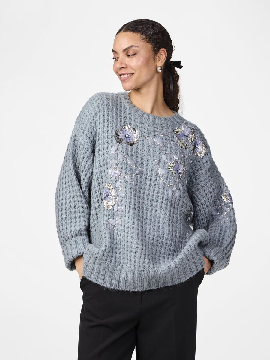 YAS YASFINDA STICKAD TRÖJA, Dusty Blue, highres - 26035139_DustyBlue_003.jpg