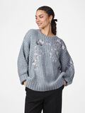 YAS YASFINDA KNITTED PULLOVER, Dusty Blue, highres - 26035139_DustyBlue_003.jpg