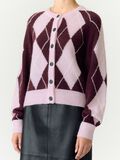 Product image thumbnail 3 YASJOHI WOOL BLEND KNITTED CARDIGAN, Pale Lilac