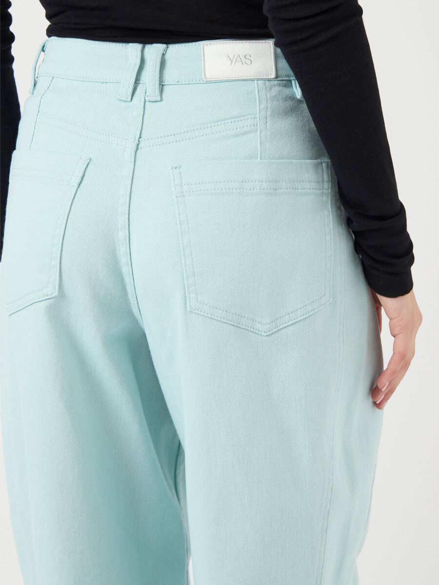 Carousel image - YASLUA ANKEL BARREL FIT JEANS, Surf Spray | 5