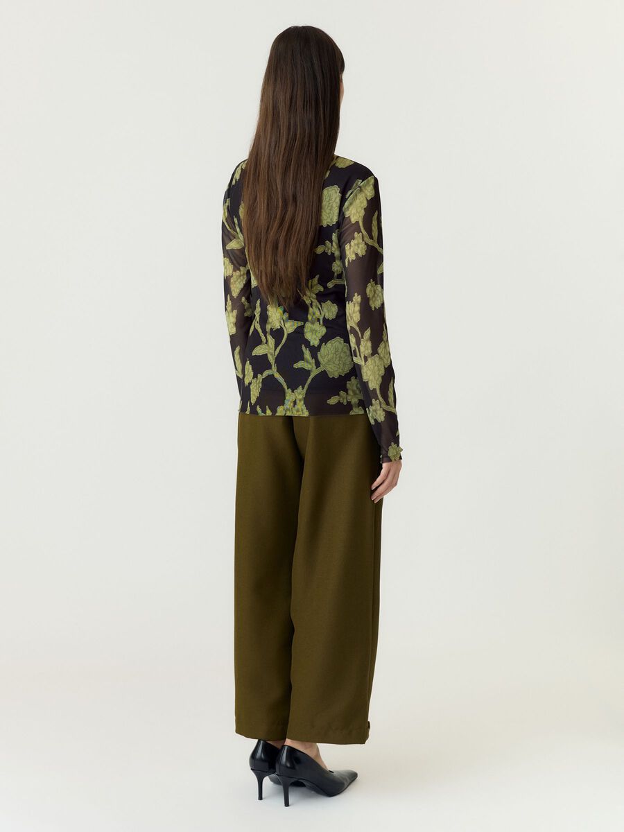 Carousel image 2 YASSHAMA LS HOGE HALS TOP, Black