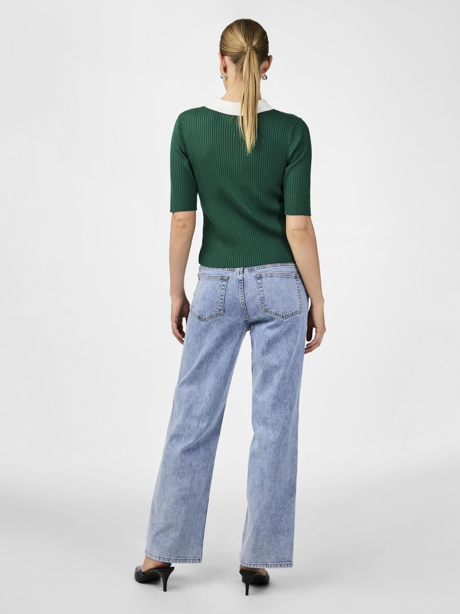 YAS YASCARDI STRIKKET TOP, Green Jacket, highres - 26037337_GreenJacket_004.jpg