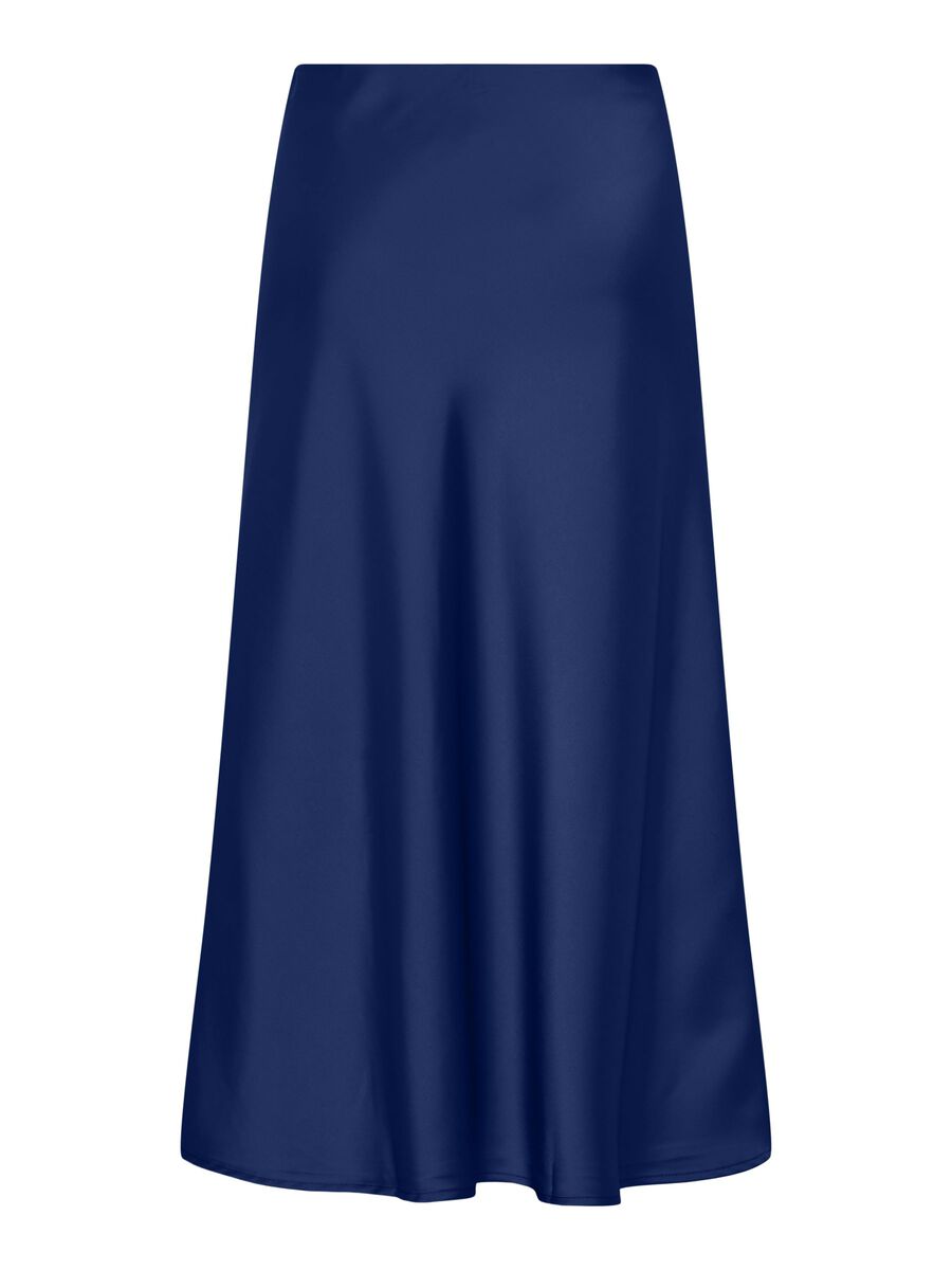 Carousel image - YASPELLA MIDI SKIRT, Navy Peony | 6