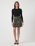 Product image thumbnail - YASTAUPERA DENIM MINI SKIRT, Taupe Gray | 4