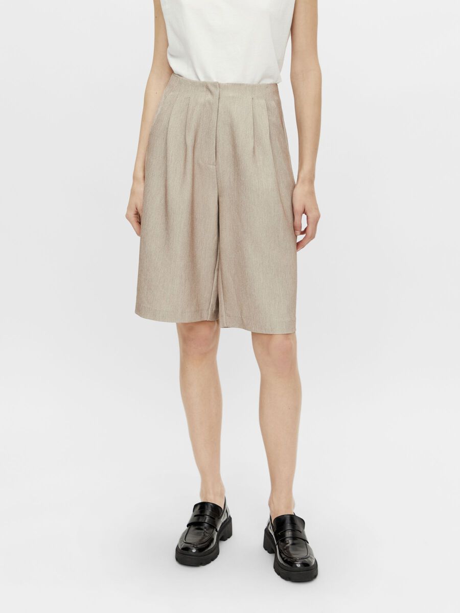 Y.A.S YASREEMAJ BERMUDA SHORTS, Oxford Tan, highres - 26025560_OxfordTan_003.jpg