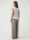 Product image thumbnail - YASSOLLER PAILLETTEN GILET, High-rise | 2