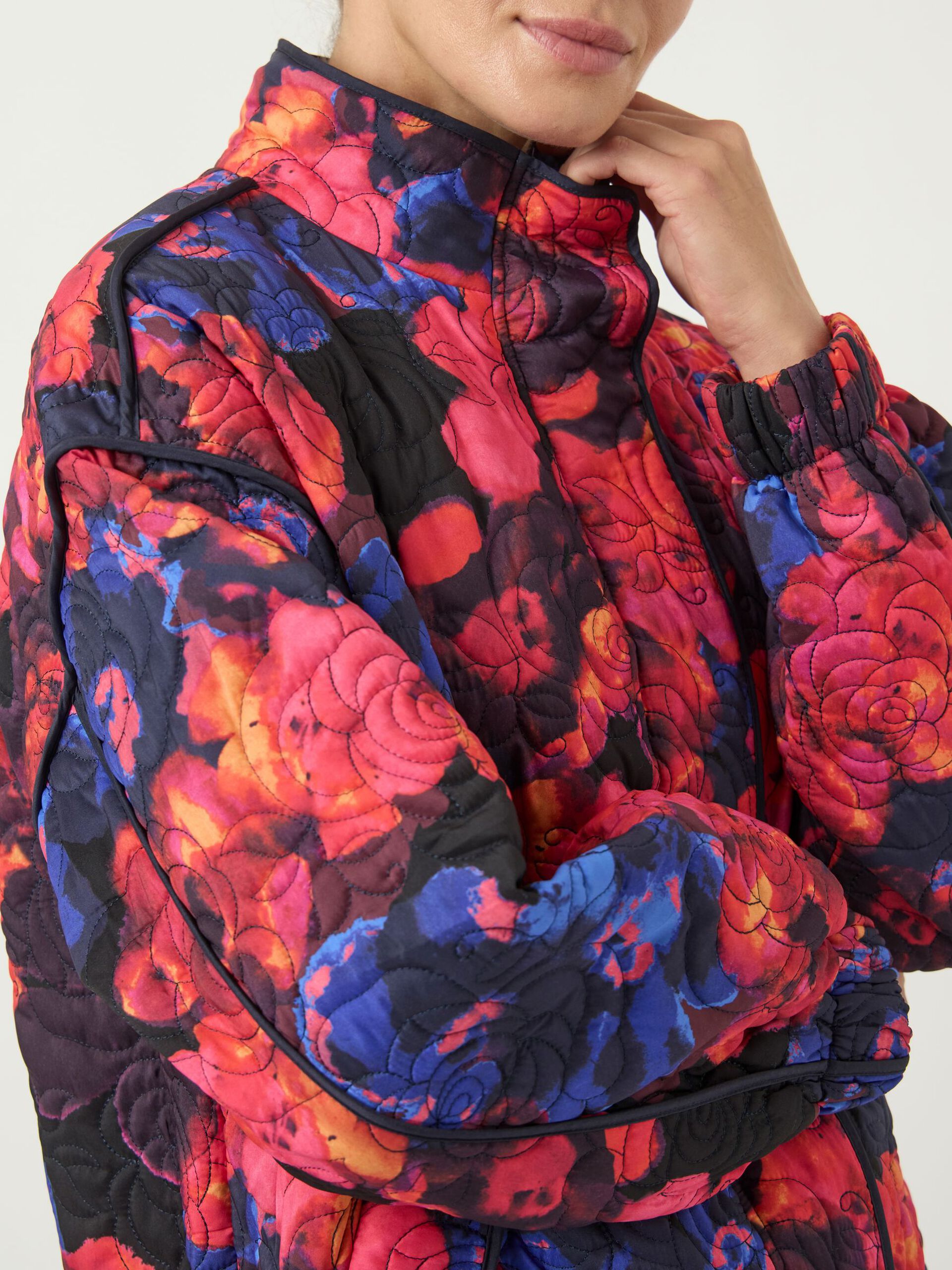 Carousel image - YASFIPURA QUILTED JACKET, Navy Blazer | 6
