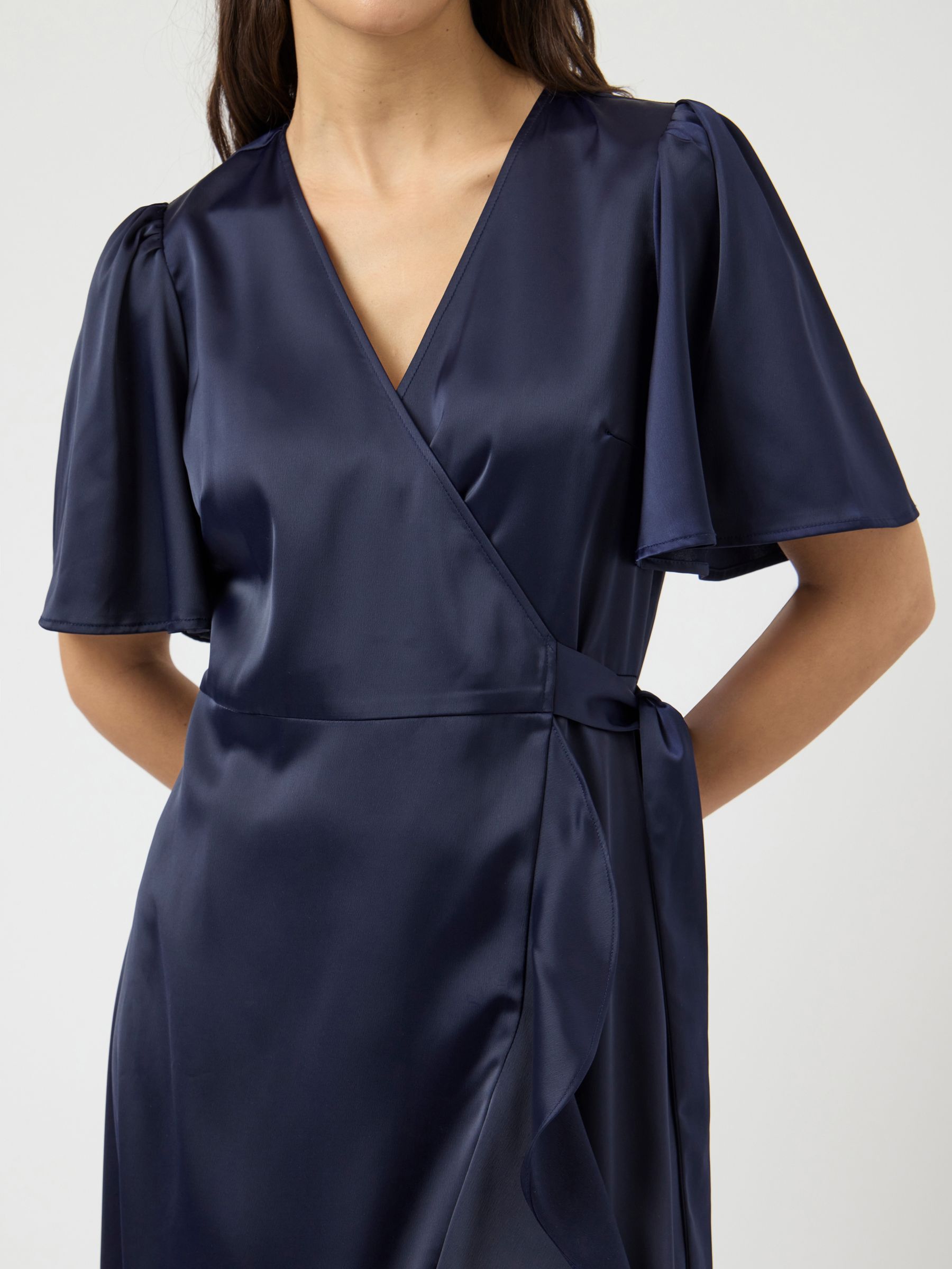 YASTHEA WRAP DRESS | Blue | YAS® Sweden