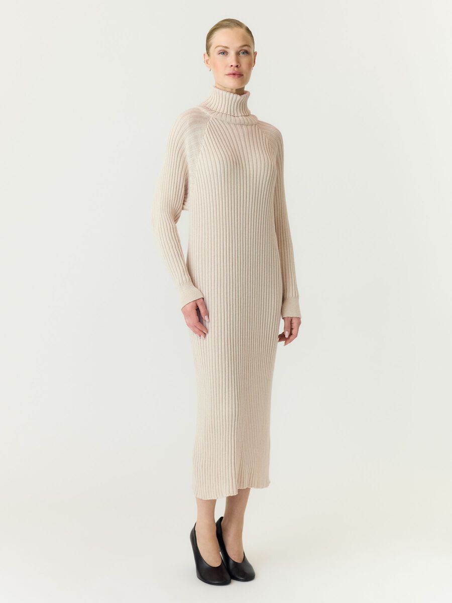 Carousel image 4 YASMAVI KNITTED DRESS, Birch