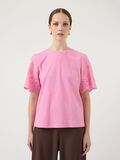 Product image thumbnail - YASLEX - BRODERIE ANGLAISE T-SHIRT, Moonlite Mauve | 1