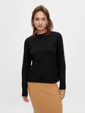 Y.A.S YASALVA KNITTED PULLOVER, Black, highres - 26024720_Black_003.jpg