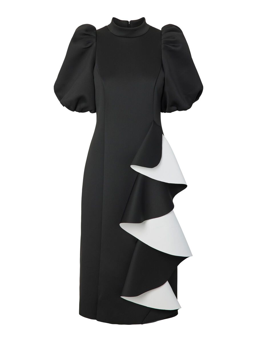Carousel image - YASNAOMI MIDI DRESS, Black | 6