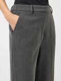 Product image thumbnail - YASLIKKA WIDE-LEG TROUSERS, Dark Grey Melange | 3