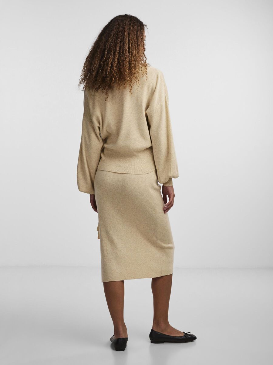 Y.A.S YASASSI KNITTED CARDIGAN, Birch, highres - 26031443_Birch_004.jpg