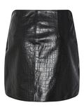 Y.A.S YASCUT LEATHER SKIRT, Black, highres - 26031575_Black_002.jpg