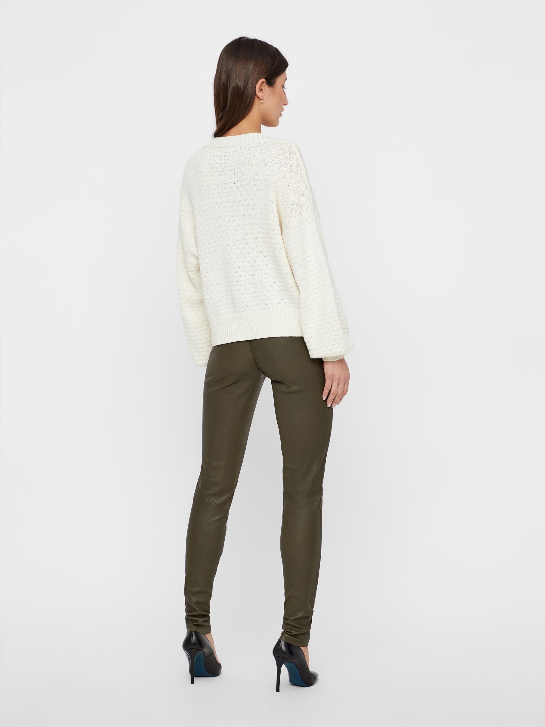Yas leather leggings on sale
