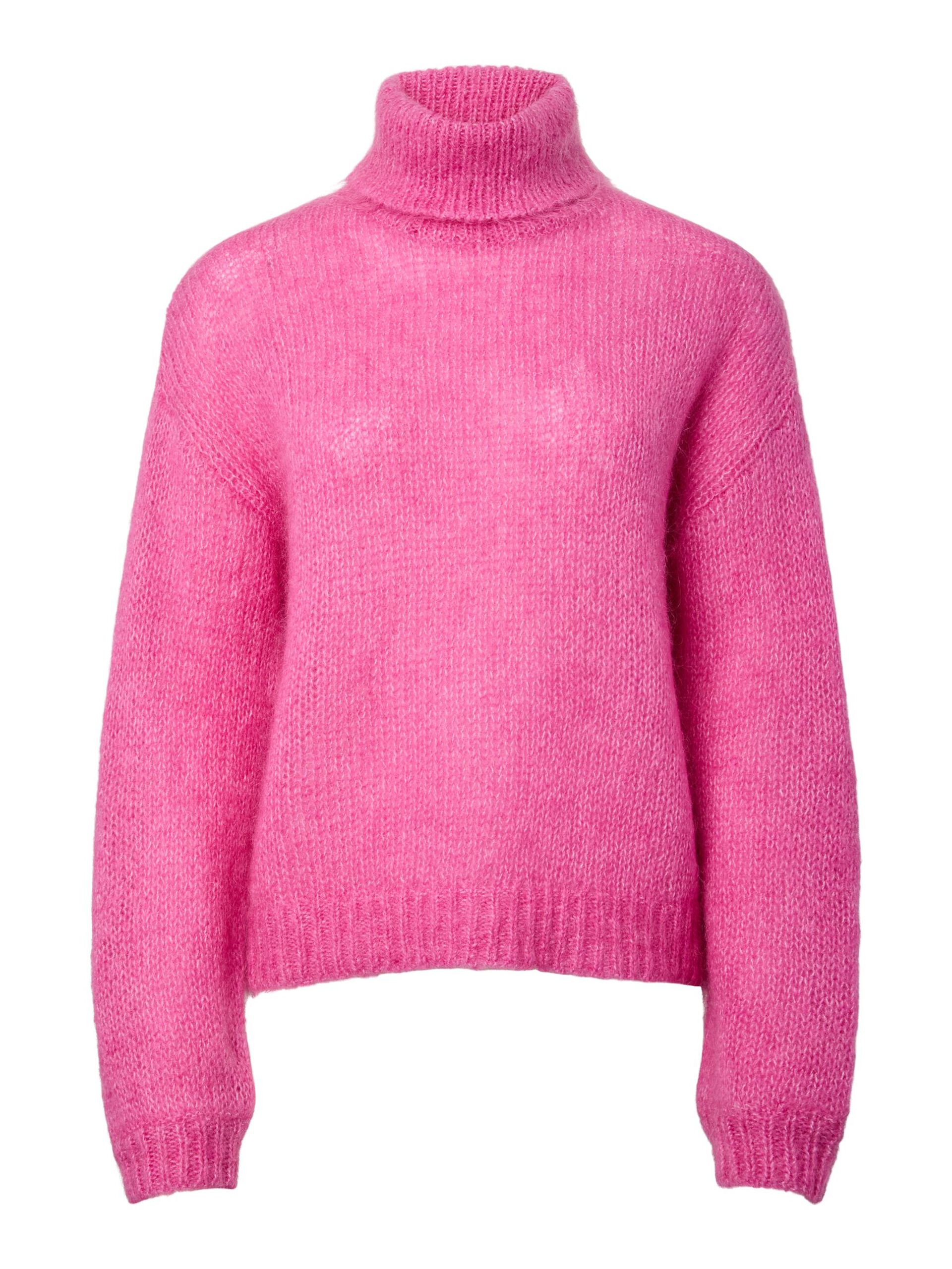 Carousel image - YASLAMBI STRICKPULLOVER, Fuchsia Fedora | 5