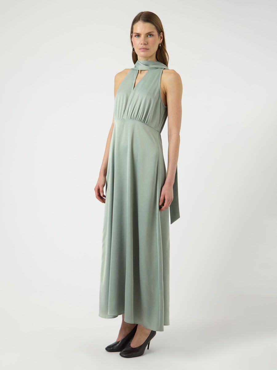 Product carousel image - YASTHEA MAXI DRESS, Green Milieu | 1