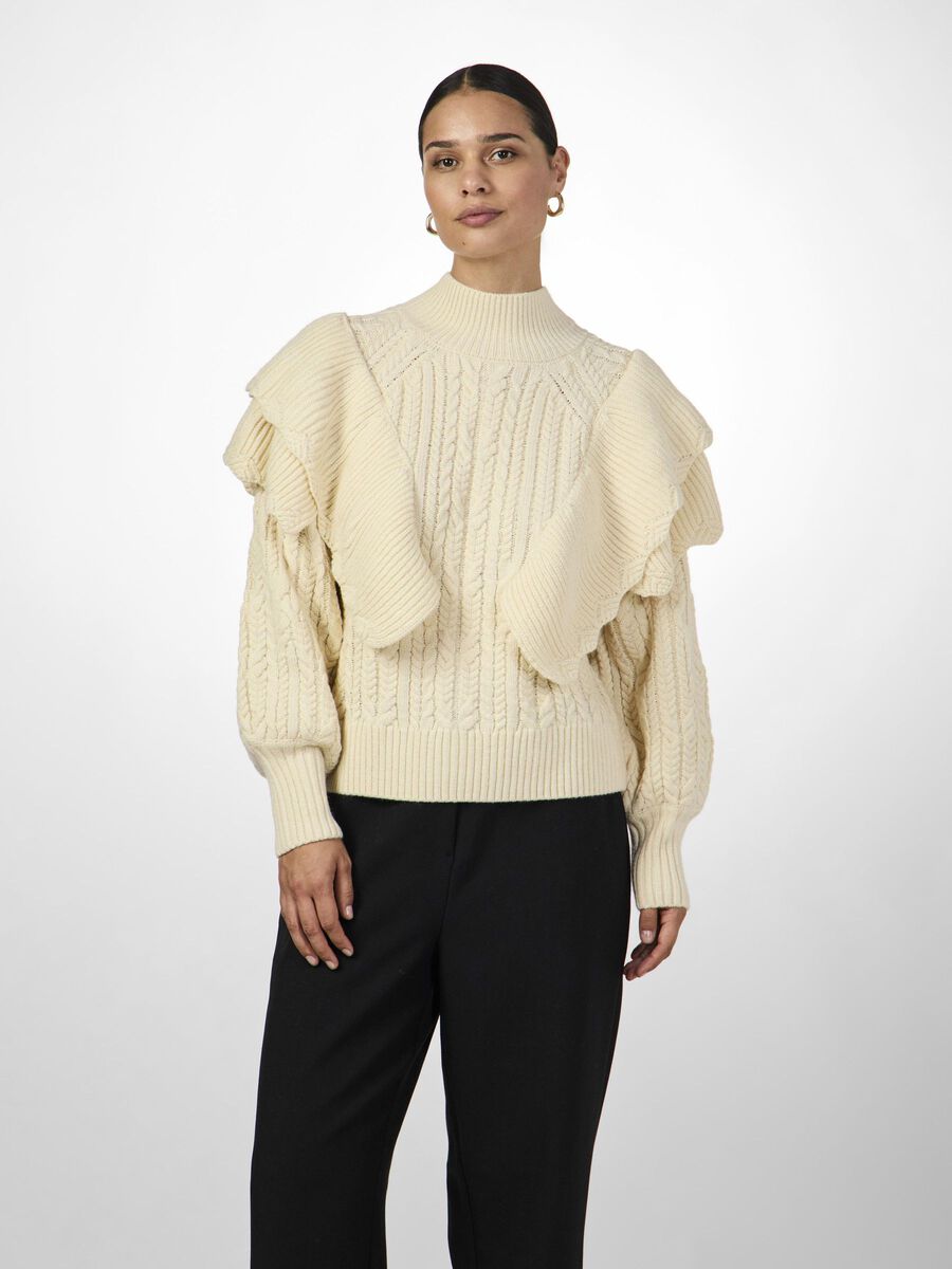 YAS YASFLOUNCY PULLOVER, Birch, highres - 26037342_Birch_003.jpg