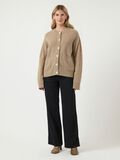 Product image thumbnail - YASNOLA KNITTED CARDIGAN, Oat Milk | 4