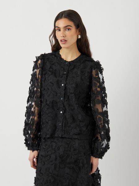 YAS YASKARLY SHIRT, Black, highres - 26038987_Black_003.jpg