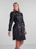 Y.A.S YASMEGAN ROBE EN CUIR, Black, highres - 26028224_Black_003.jpg