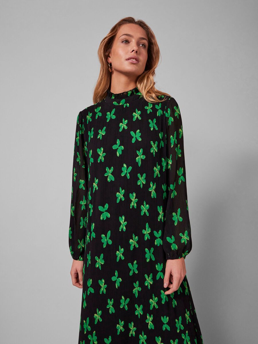 YAS YASPI MIDI DRESS, Black, highres - 26026181_Black_913543_003.jpg