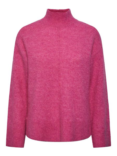 Y.A.S YASNELLOSEAM KNITTED PULLOVER, Phlox Pink, highres - 26028520_PhloxPink_001.jpg